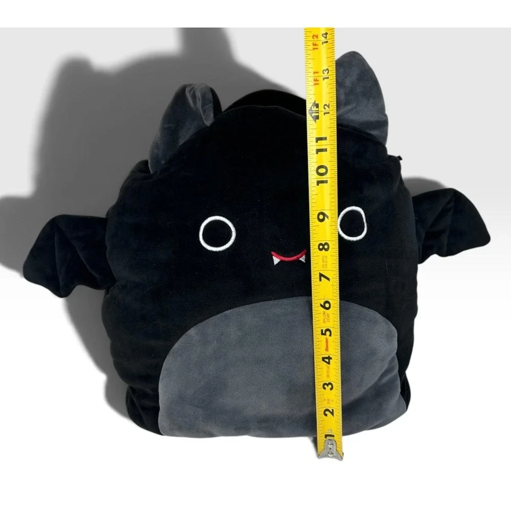 HALLOWEEN Squishmallows TRICK or TREAT Pail Emily the Bat Black 13